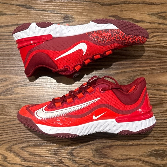 nike alpha huarache elite 2 turf red